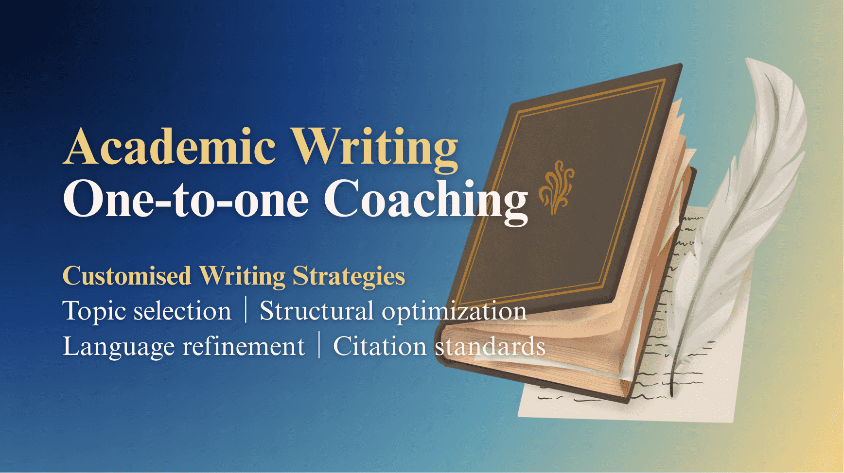 One to One Academic Writing Coaching